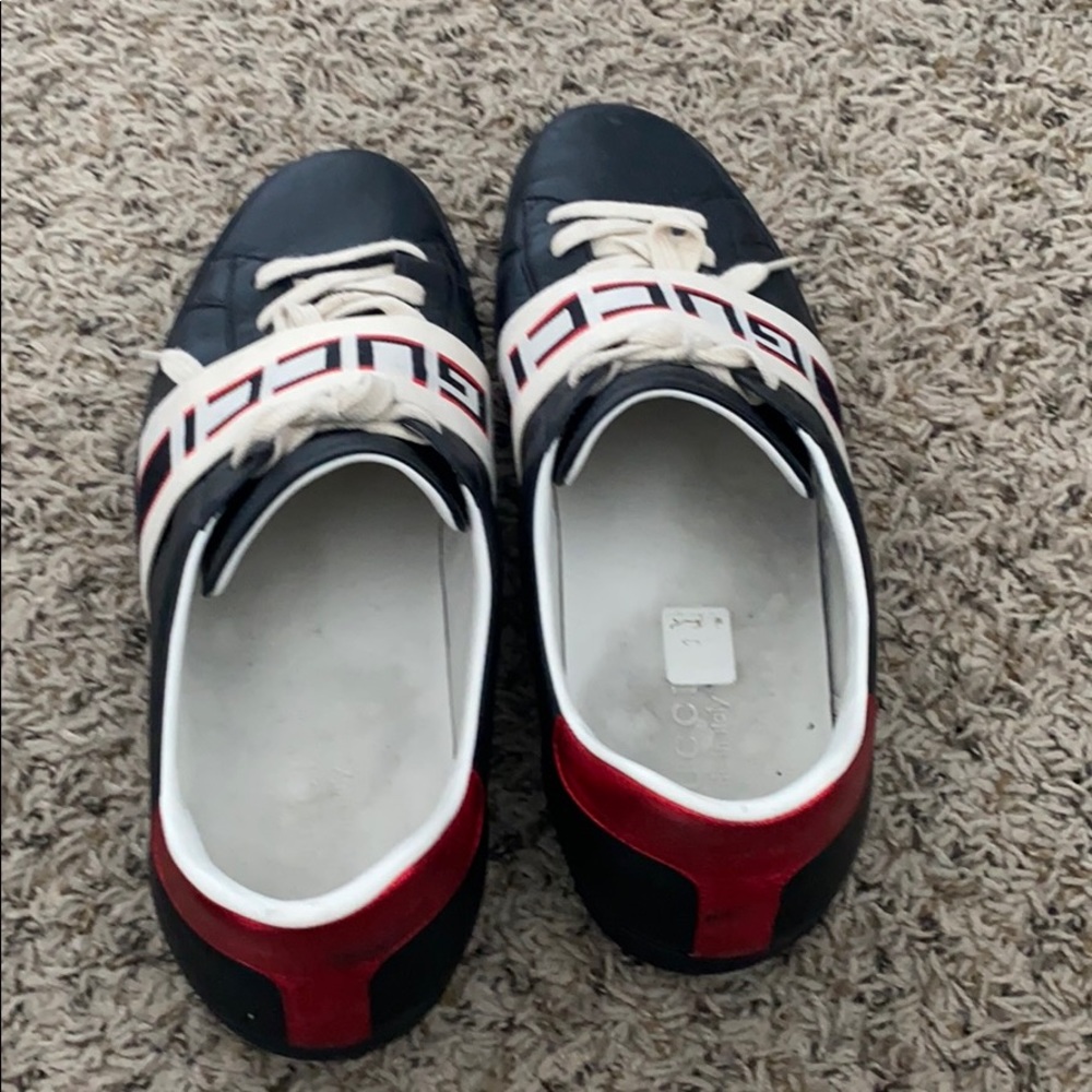 COPY - Used Gucci Men's Ace Gucci stripe sneaker